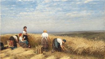 Getreideernte - Casimir Geibel