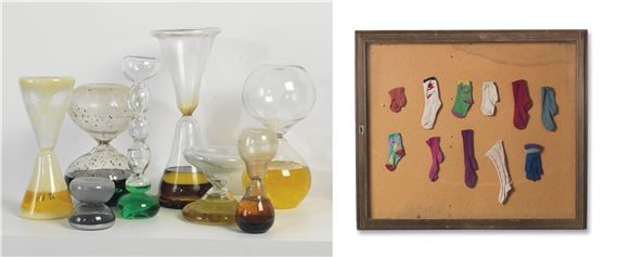 (i) Egg Timer Sculpture(ii) Singles - Suchan Kinoshita