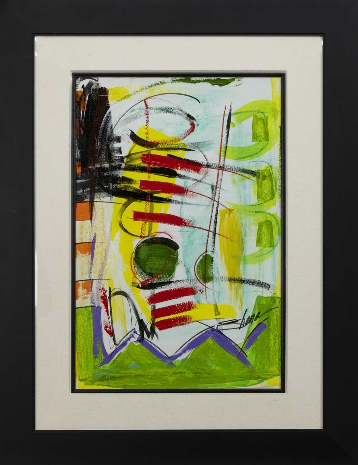 Artwork by Shana Dominguez, AN EXTENSION, Made of mixed media on paper