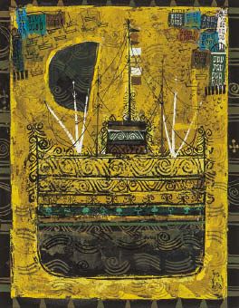 Sinbad's ship: yellow night by Giko Hayakawa