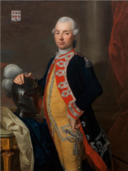 Portrait of the Chevalier Michel de Baudre - Joachim Rupalley