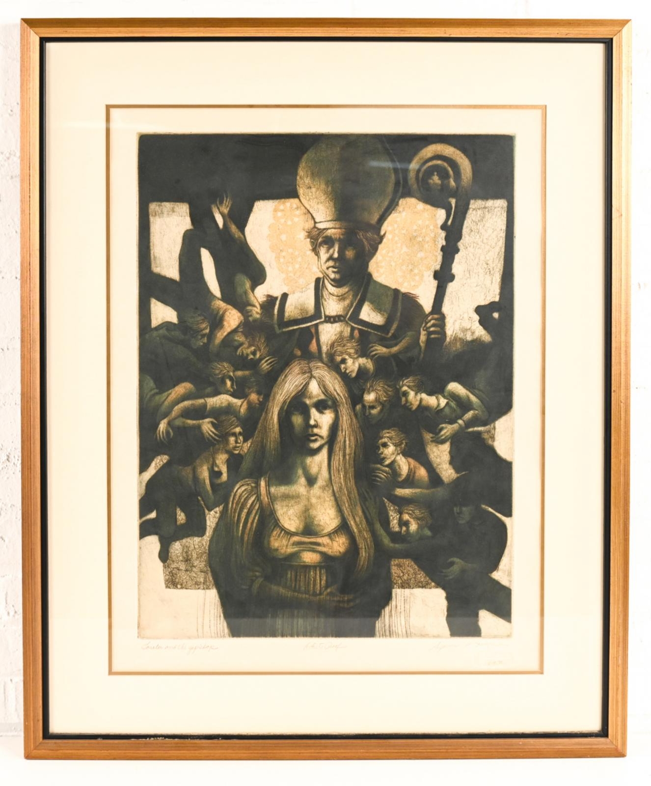 Artwork by Donald Sexauer, Untitled, Made of Color etching