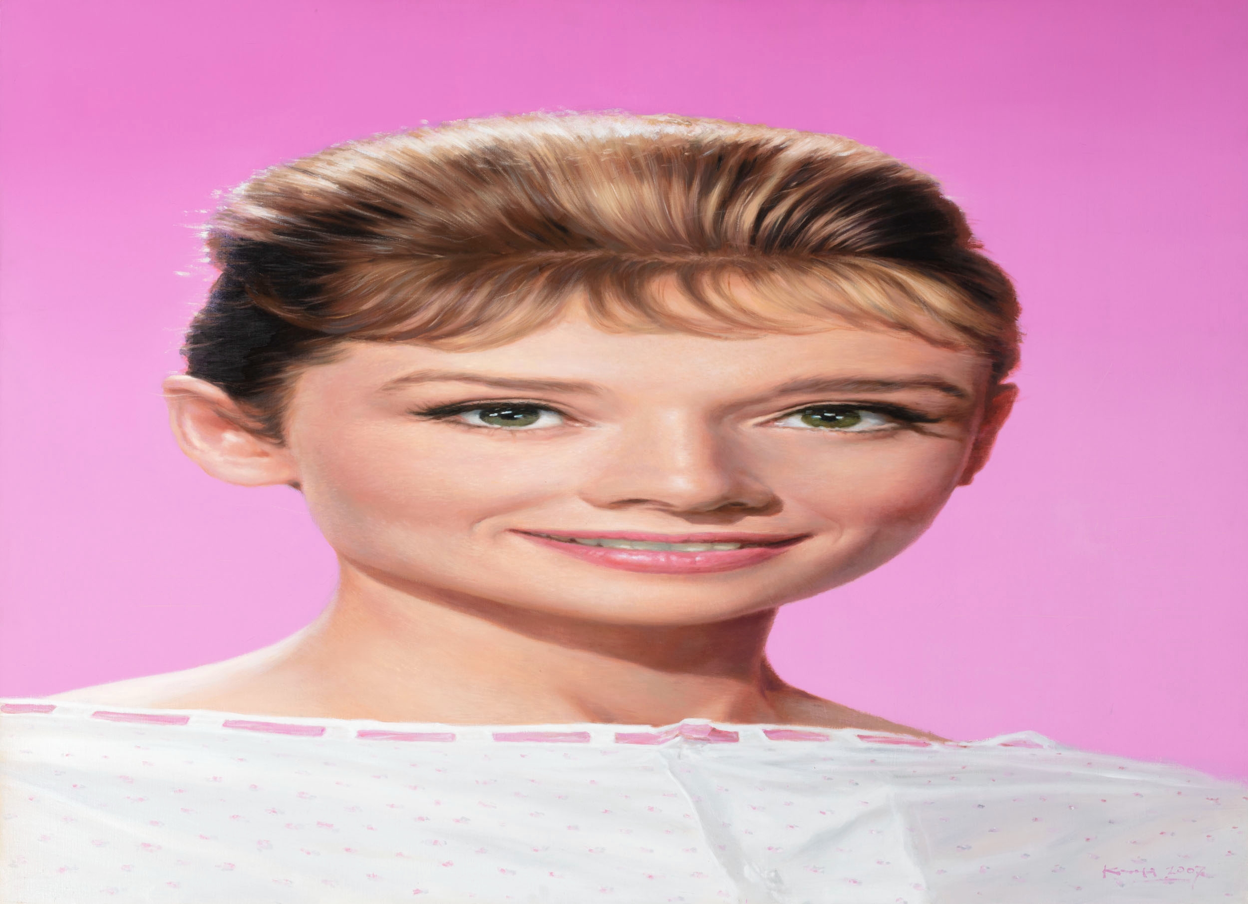 Artwork by Kim Sangwoo, Fat Hepburn, Made of oil on canvas