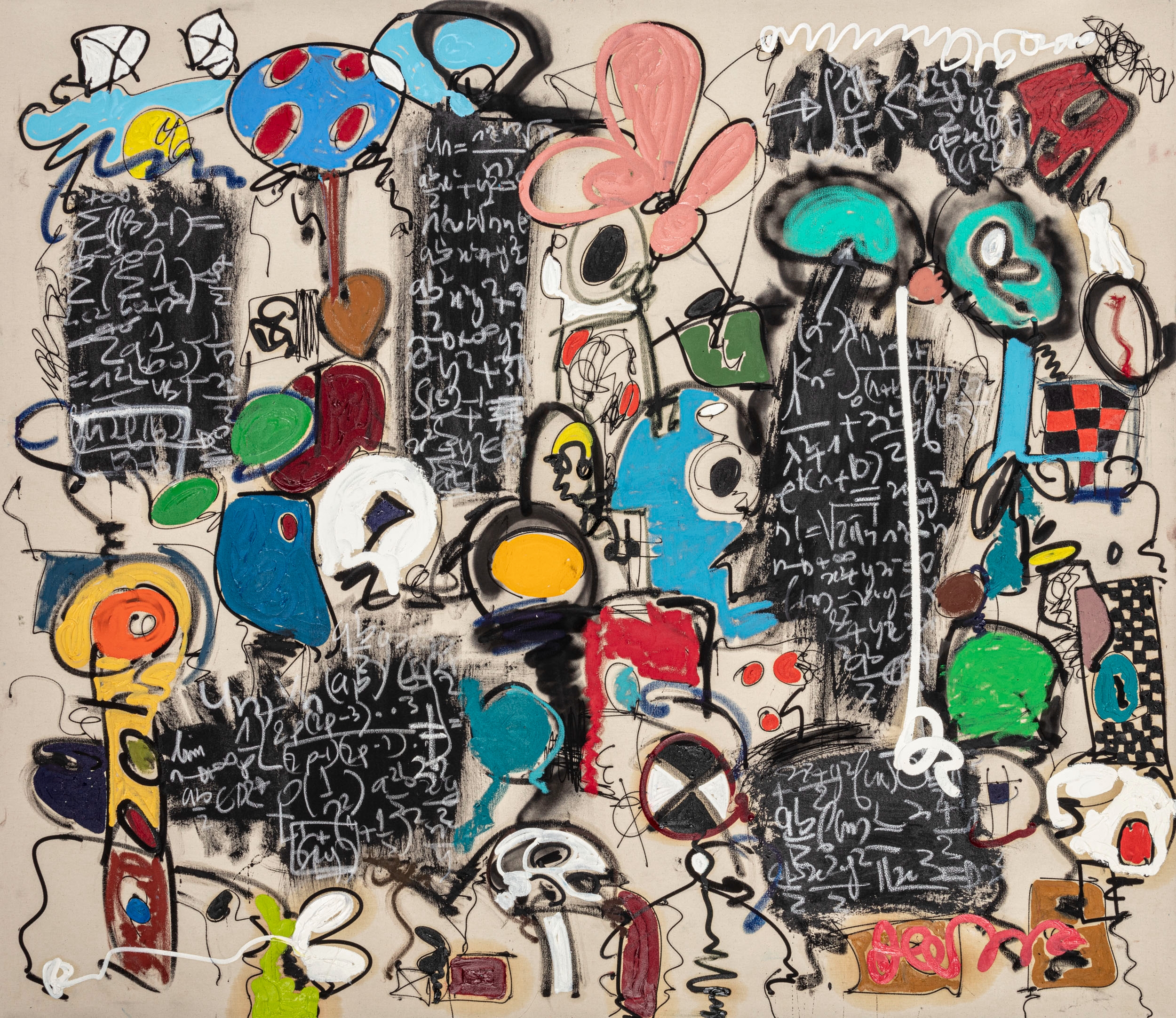 Artwork by Taher Jaoui, Introduce Me to God, Made of mixed media on canvas