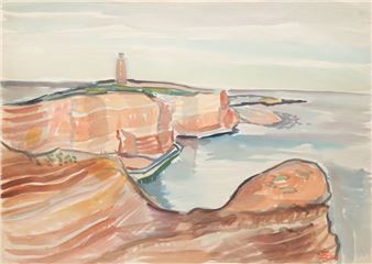 "Helgoland- Küste" - Reinhold Zulkowski