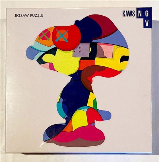 KAWSNGV EXCLUSIVE JIGSAW KAWS “No Ones Home” and "Stay Steady" Puzzle Set 