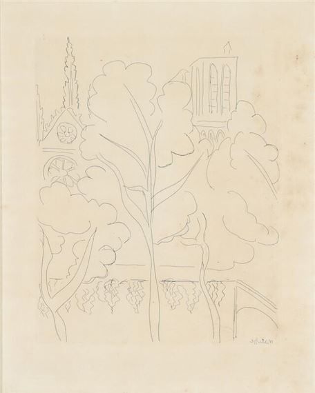 Henri Matisse La Cite Notre Dame 1937 Mutualart