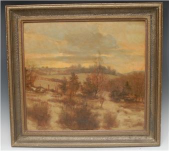 Winter Landscape - Alfred Hierl