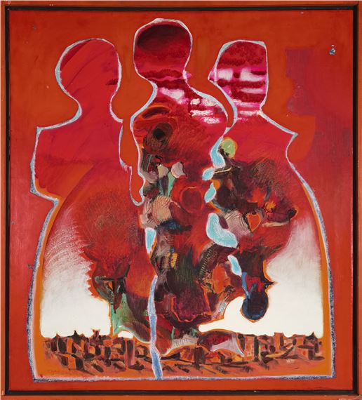 Czerwoni sędziowie by Józef Lucjan Ząbkowski, 1975