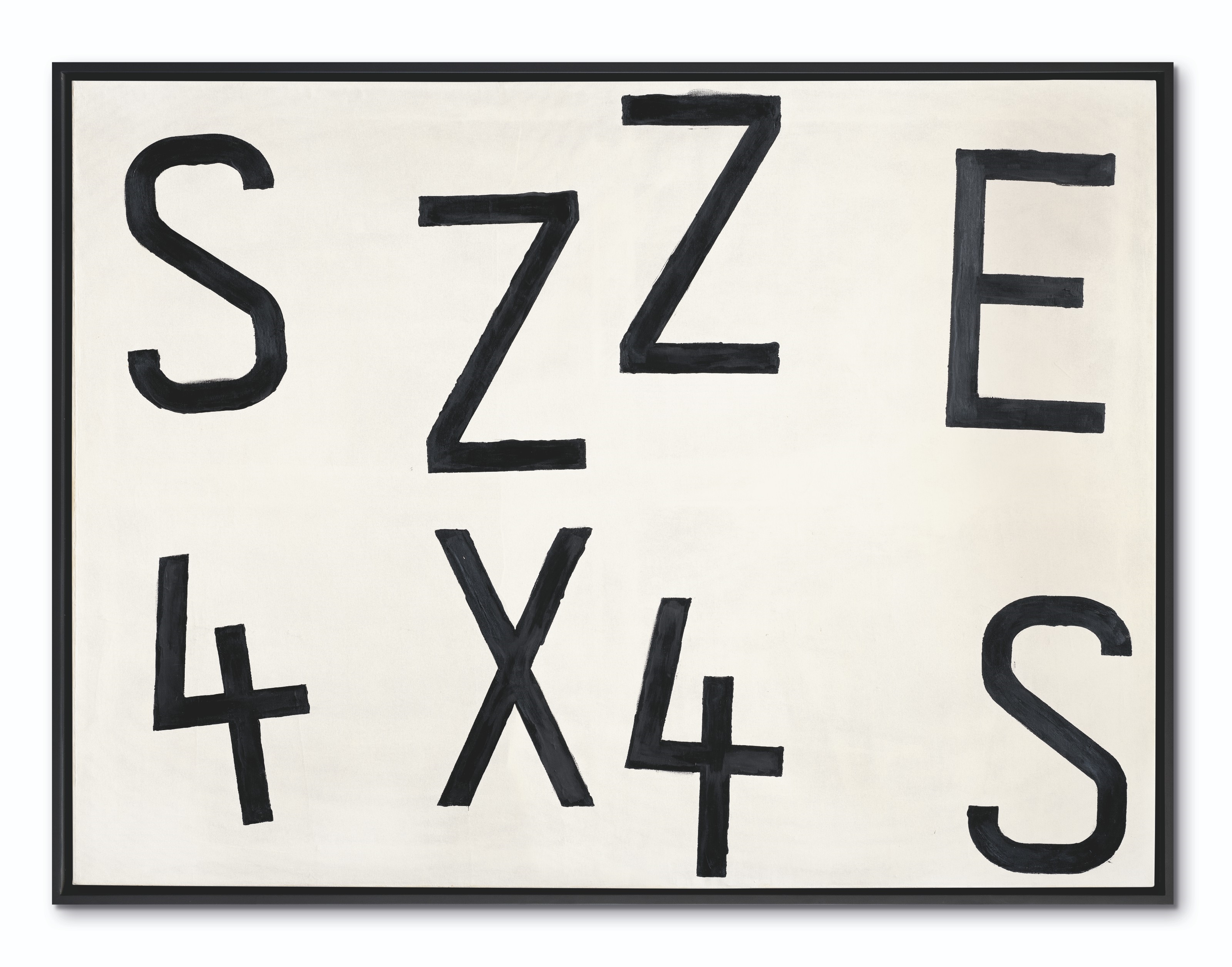 Artwork by Jannis Kounellis, Untitled, Made of oil on canvas