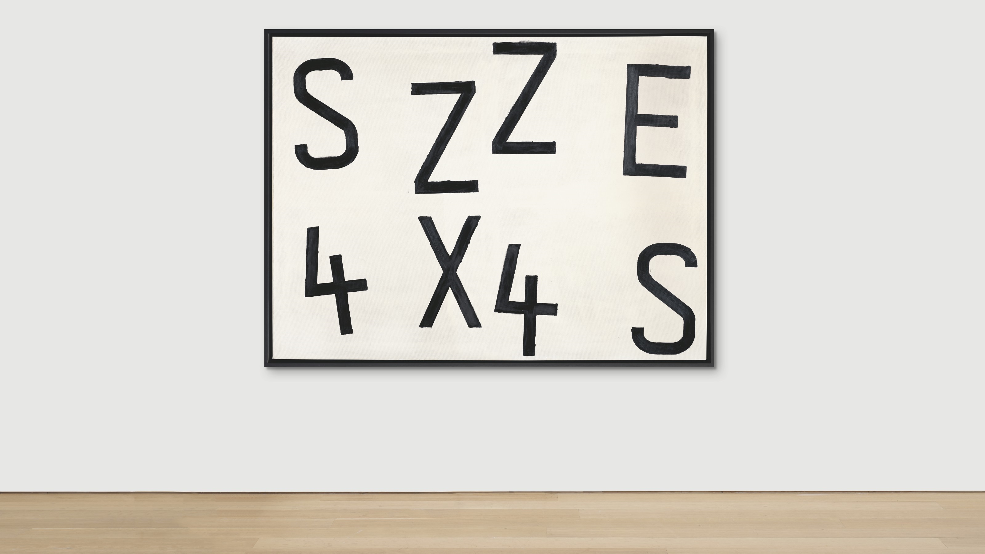 Artwork by Jannis Kounellis, Untitled, Made of oil on canvas