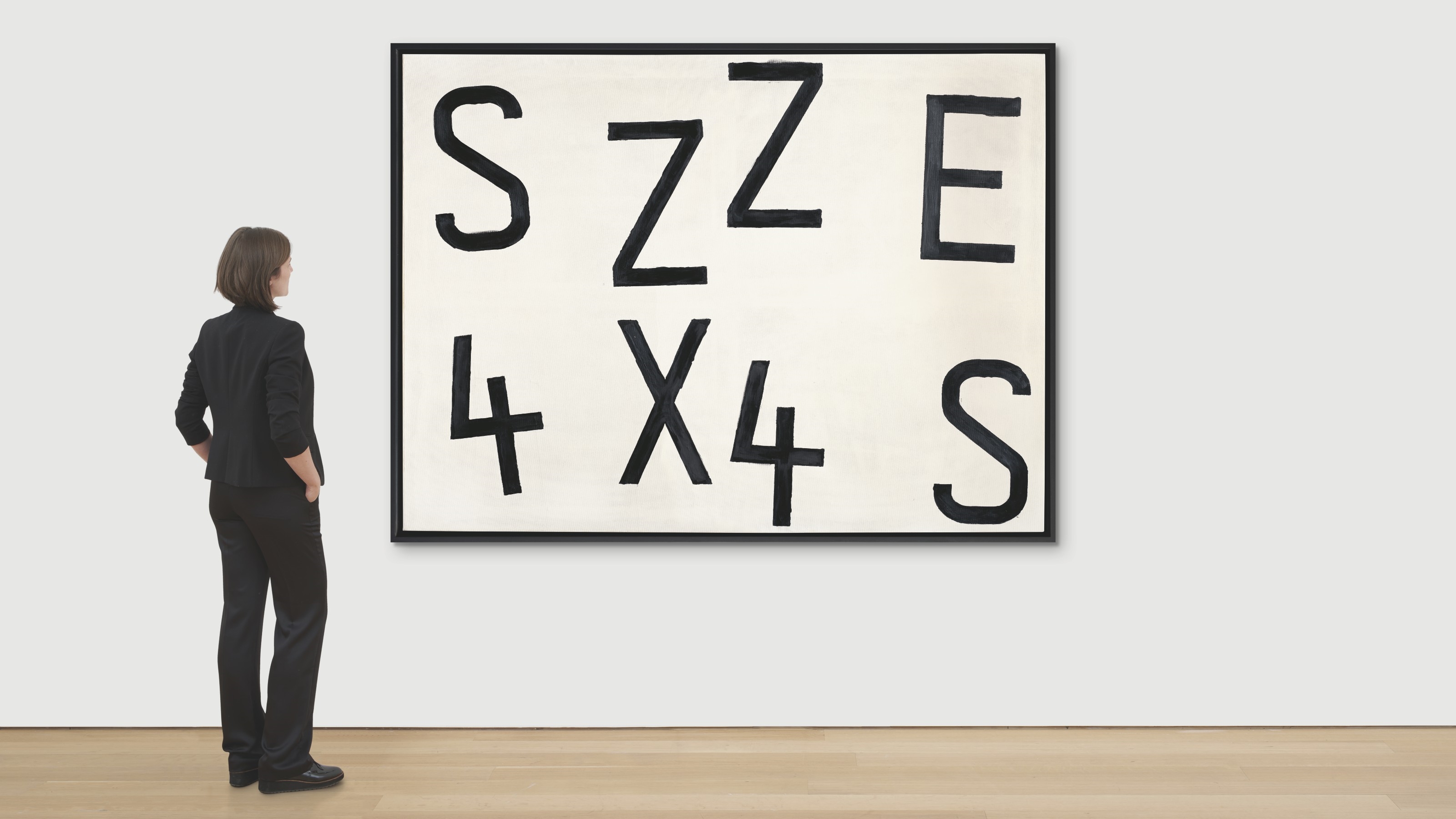 Artwork by Jannis Kounellis, Untitled, Made of oil on canvas