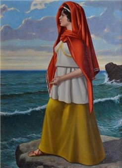 RITRATTO DI DONNA - Ampelio Bonora