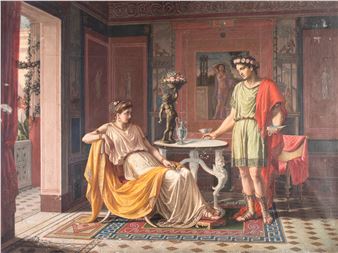 Interno pompeiano - J. F. Bouchor