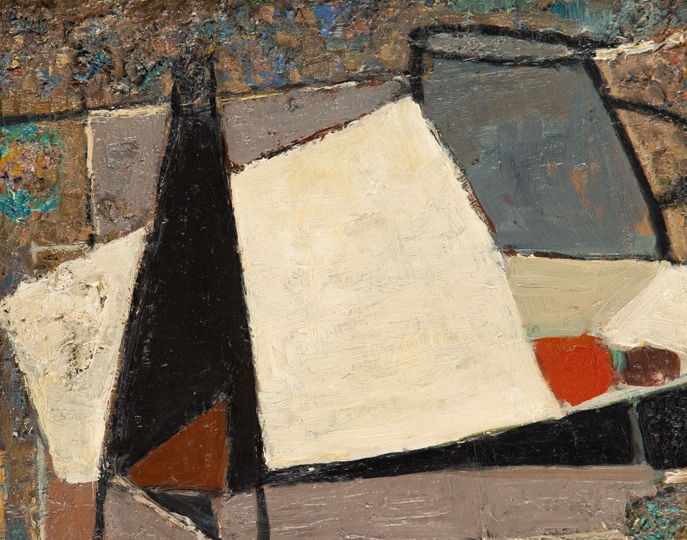 Maria Ritter | Still life with a grey jar | MutualArt