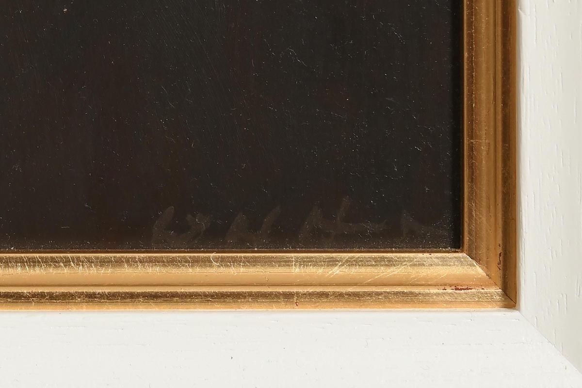 Artwork by Harry Holland, The Love Letter, Made of oil on board