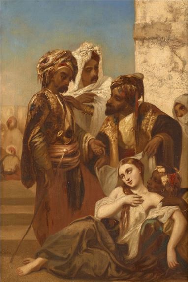Louis Devedeux | Le marché aux esclaves | MutualArt
