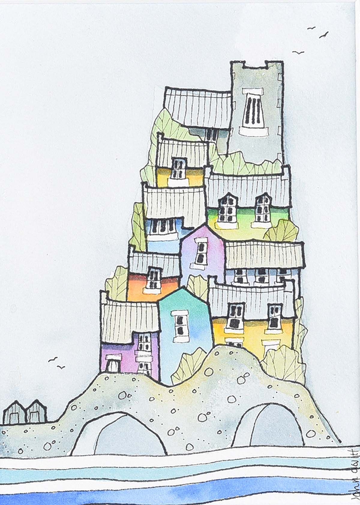 John Devitt | HILL VILLAGE | MutualArt