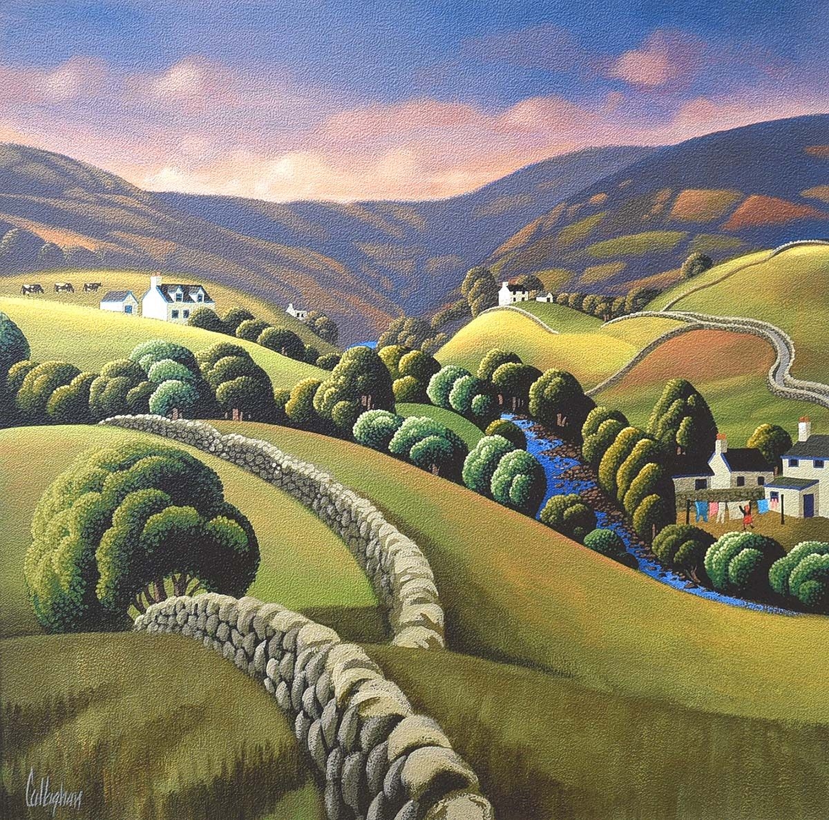 George Callaghan | THE WINDING RIVER | MutualArt