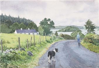 OUT FOR A WALK - George F. Stainer