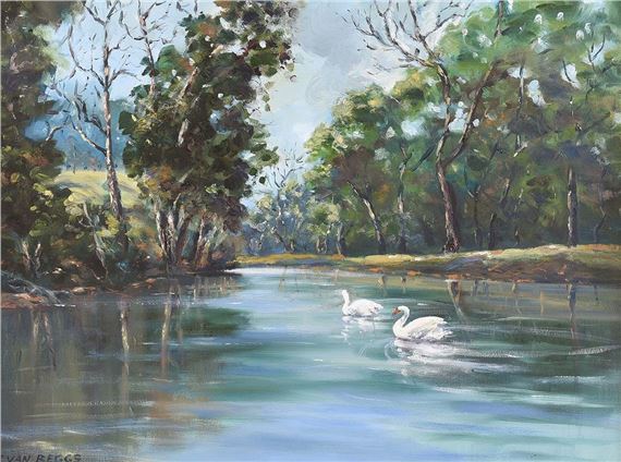 KILWAUGHTER LAKE NEAR LARNE by Ivan Beggs