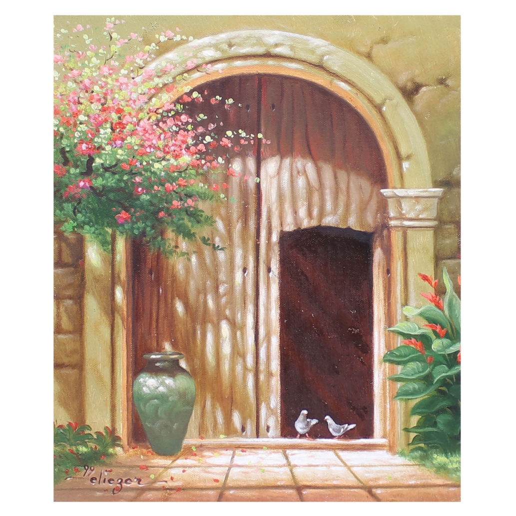 Artwork by Eliezer Dimaculangan, Wishing Well, Made of oil on canvas