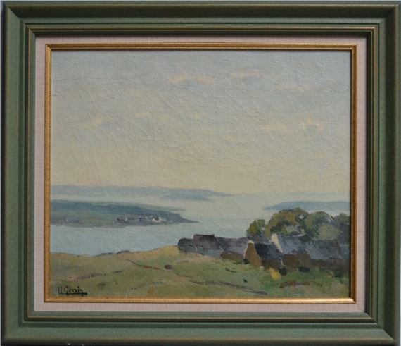 LA RADE DE BREST, NEAR THE FREIGHT by Ulysse Gorrin