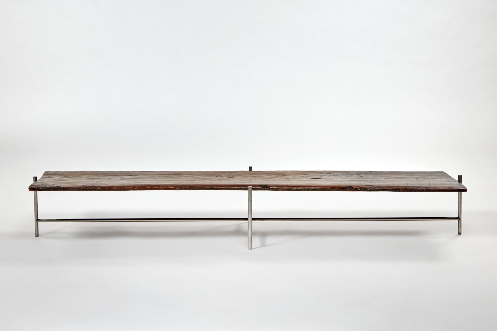 Artwork by Federico de Vera, Low Table, Made of stainless steel