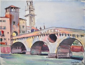 Réunion de 22 œuvres, - Renée Marie da Silva Wiriath