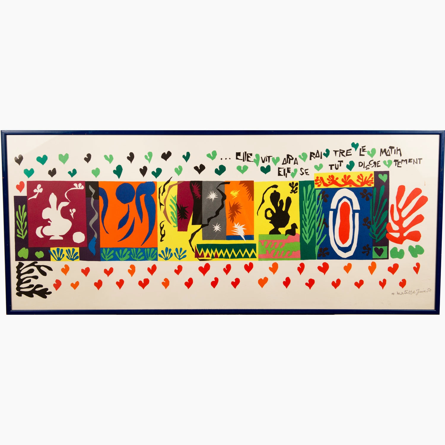 Henri Matisse Elle vit apparaitere le