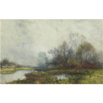 Julian Walbridge Rix | La Barranca Honda, Carmel Valley, Monterey (1877 ...