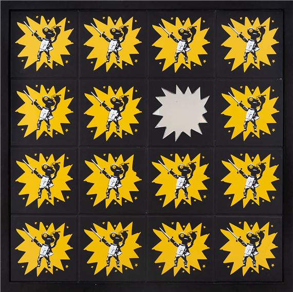 O Retorno (67) - Você faz parte - Um por todos e todos por um by Nelson Leirner, 2002