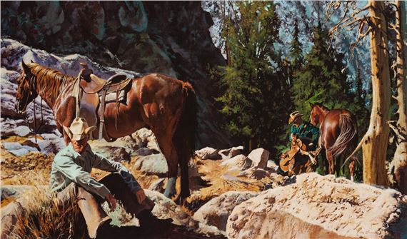 Taking a Break by Oleg Stavrowsky