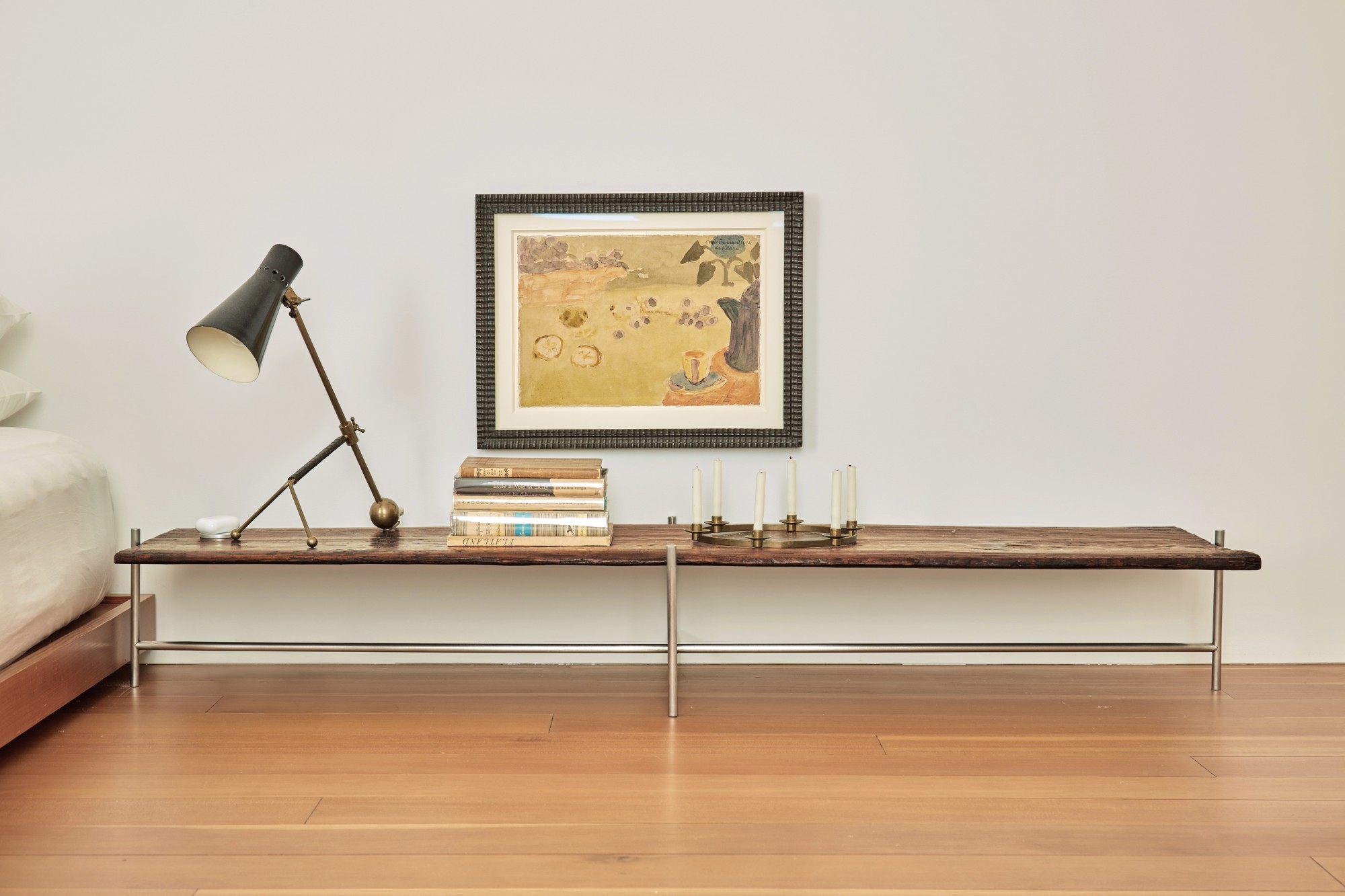 Artwork by Federico de Vera, Low Table, Made of stainless steel