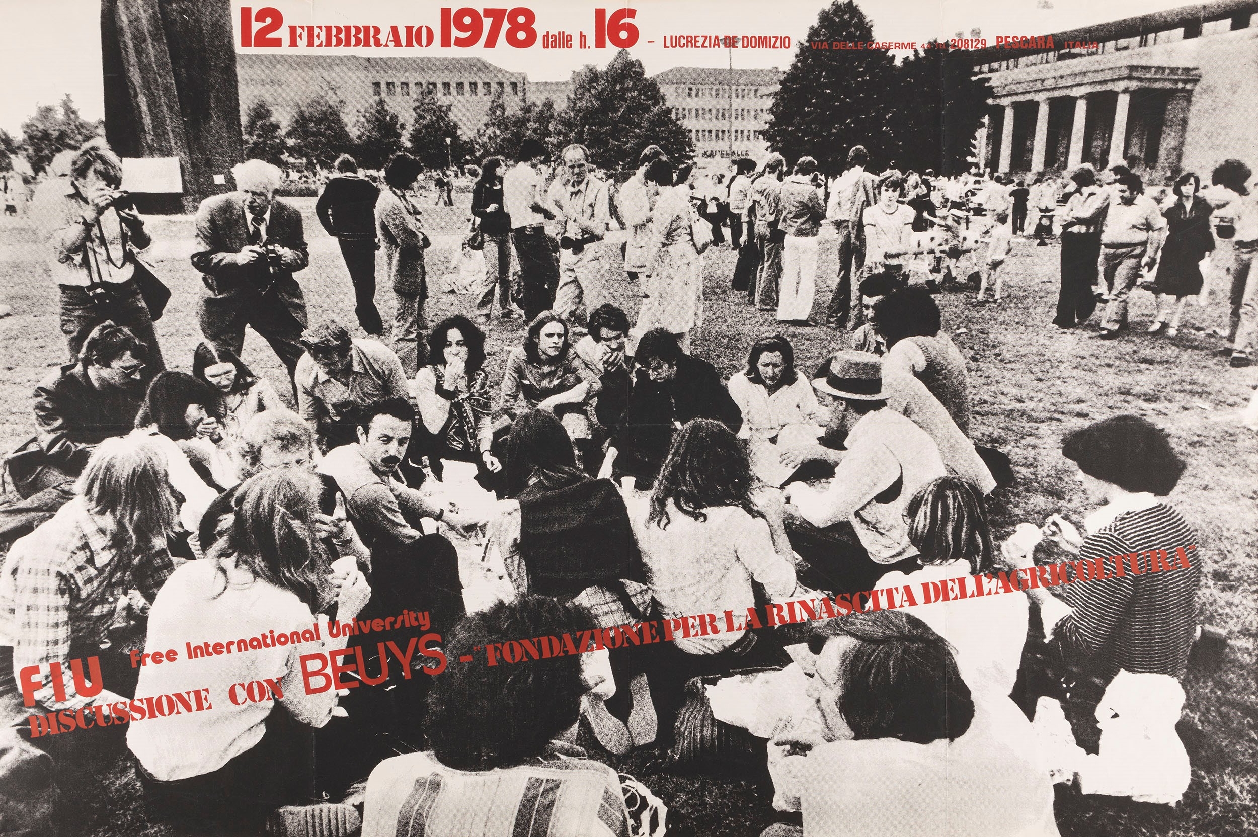 Free International University. Discussione con Beuys by Joseph Beuys, 1978