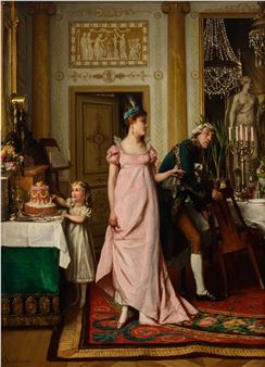 'De Stiekeme Snoeper' (the sneaky sweet-tooth) - Ernest van den Kerckhove