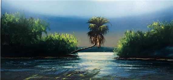 BLUE INLET SOFA SZ by Alfred Hair