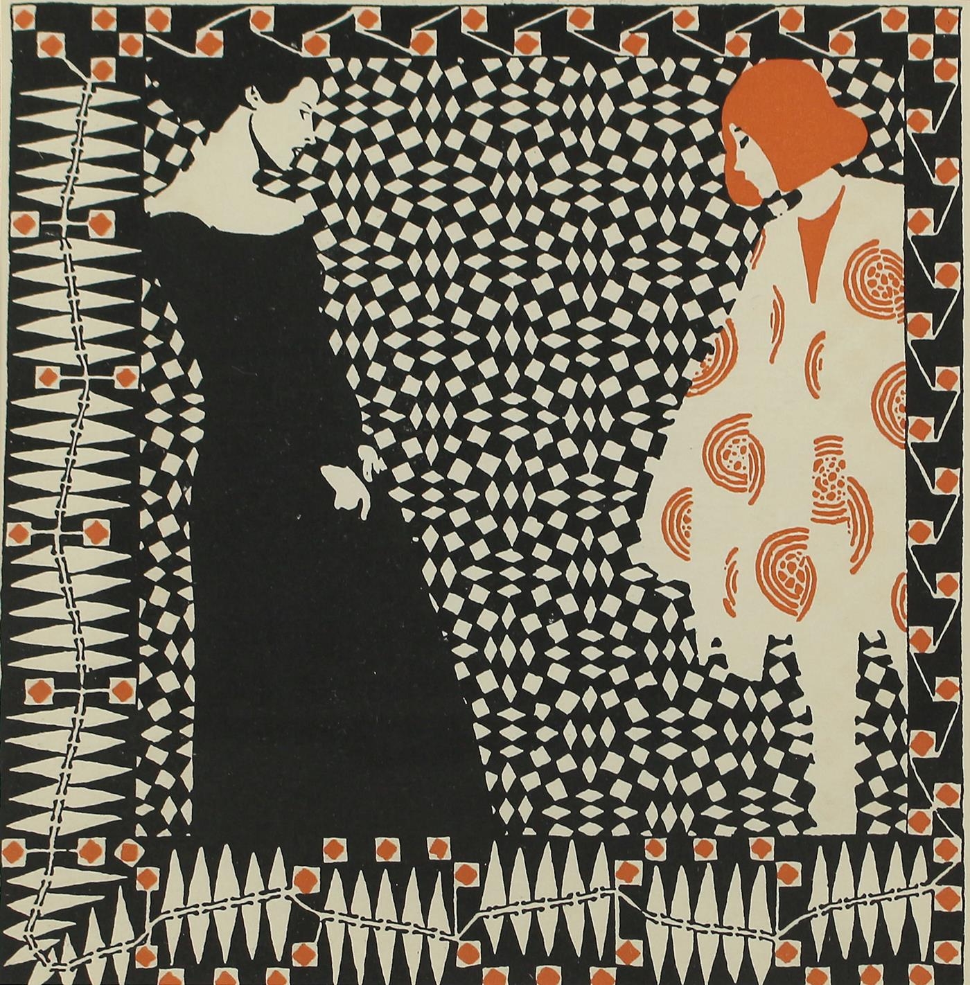 Der Vorfrühling by Koloman Moser, 1901