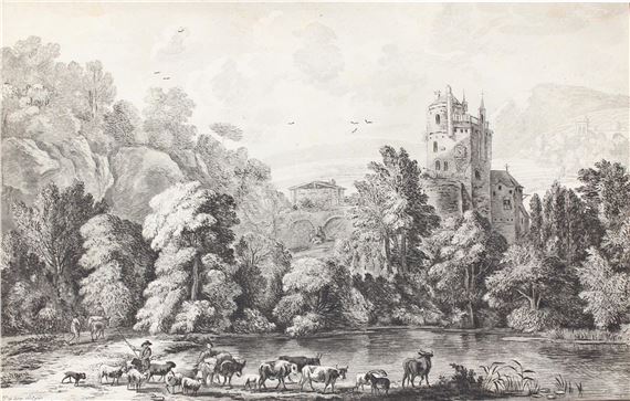 Der Frühling by Antonio Tempesta, 1592