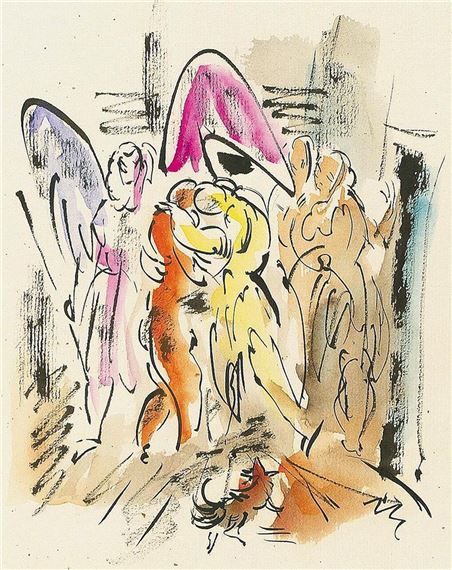 Passional. tobias - biblische weiber. - sündenfall by Richard Ziegler, um 1925