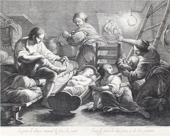 La paix le doux sommeil la force la sante... by Pellegrino dal Colle