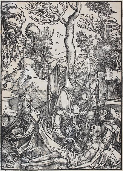The Lamentation of Christ by Albrecht Dürer, um 1498/99