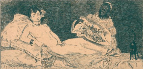 Olympia by Édouard Manet, 1867