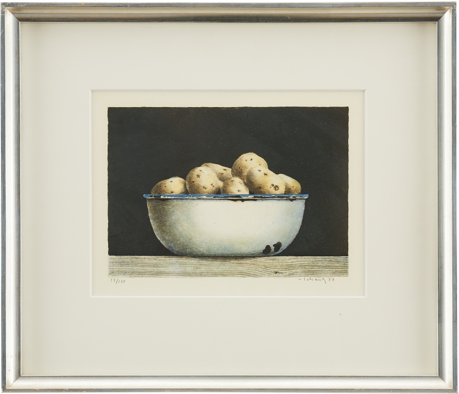 Potatis i emaljskål by Philip von Schantz, 77