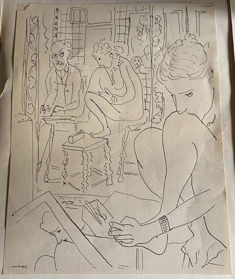 Henri Matisse | The model | MutualArt