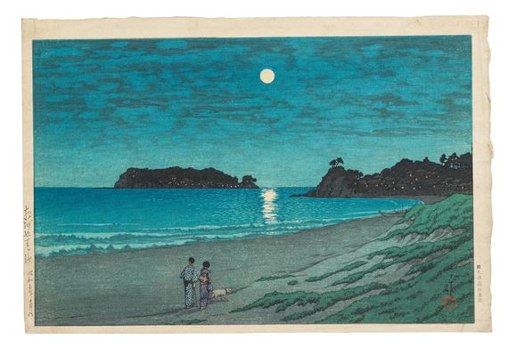 Soshu Shichirigahama (The Seven-League Beach in Sagami Province)