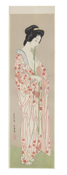Hashiguchi Goyo | A woodblock print | MutualArt