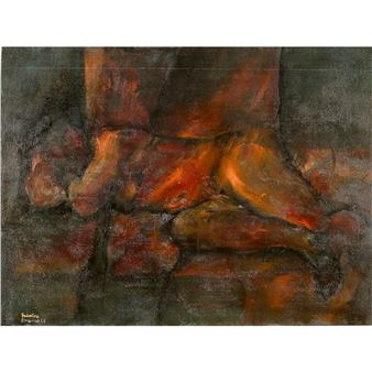 NUDE OF A WOMAN - Salvatore Bonanno