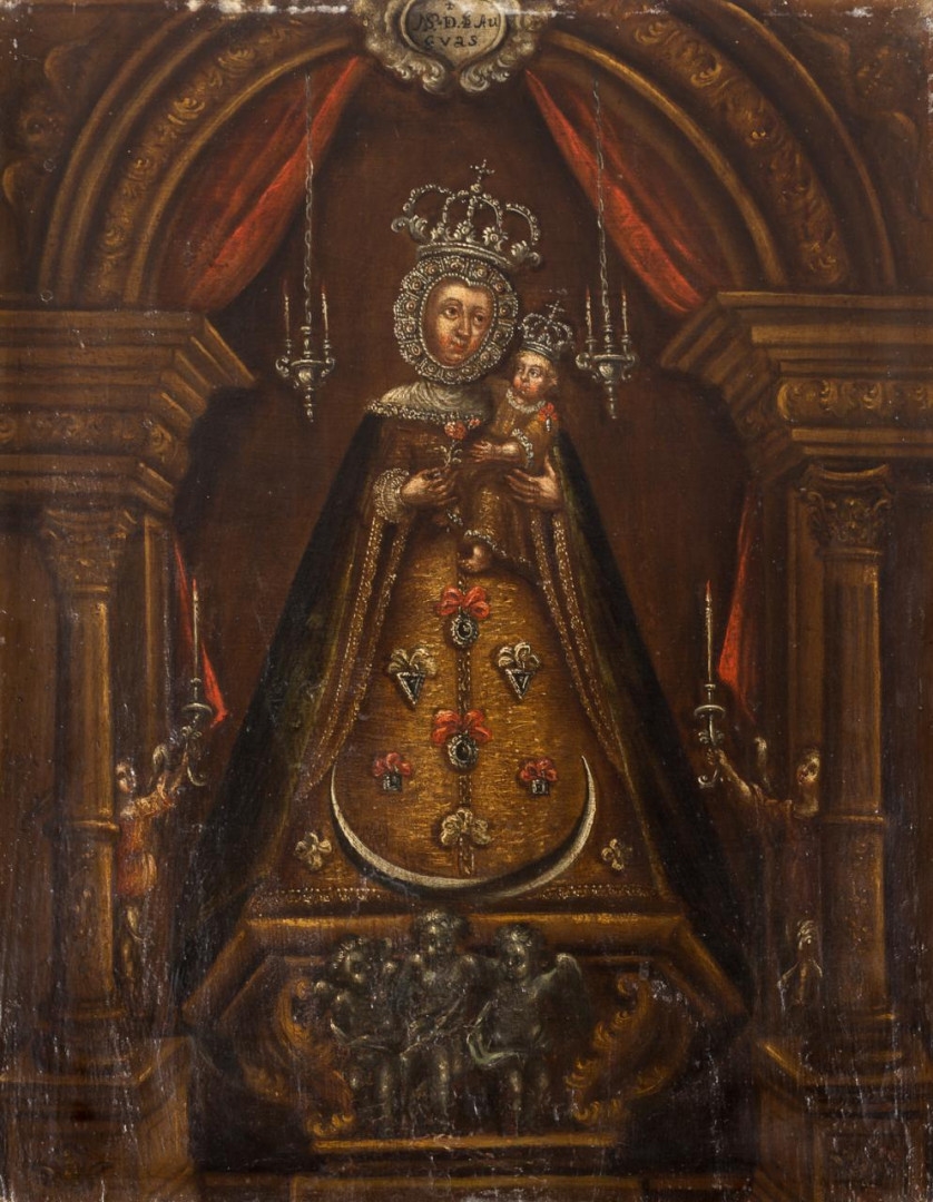 Nuestra Señora de las Aguas by Spanish School, 18th Century