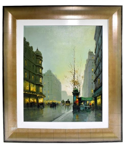 'Avenue De L'Opera' by Charles Janin